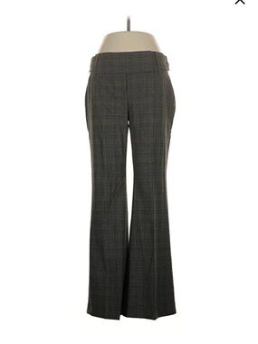 Victoria's Secret the Christie Fit Gray Black Plaid Pants Sz 4